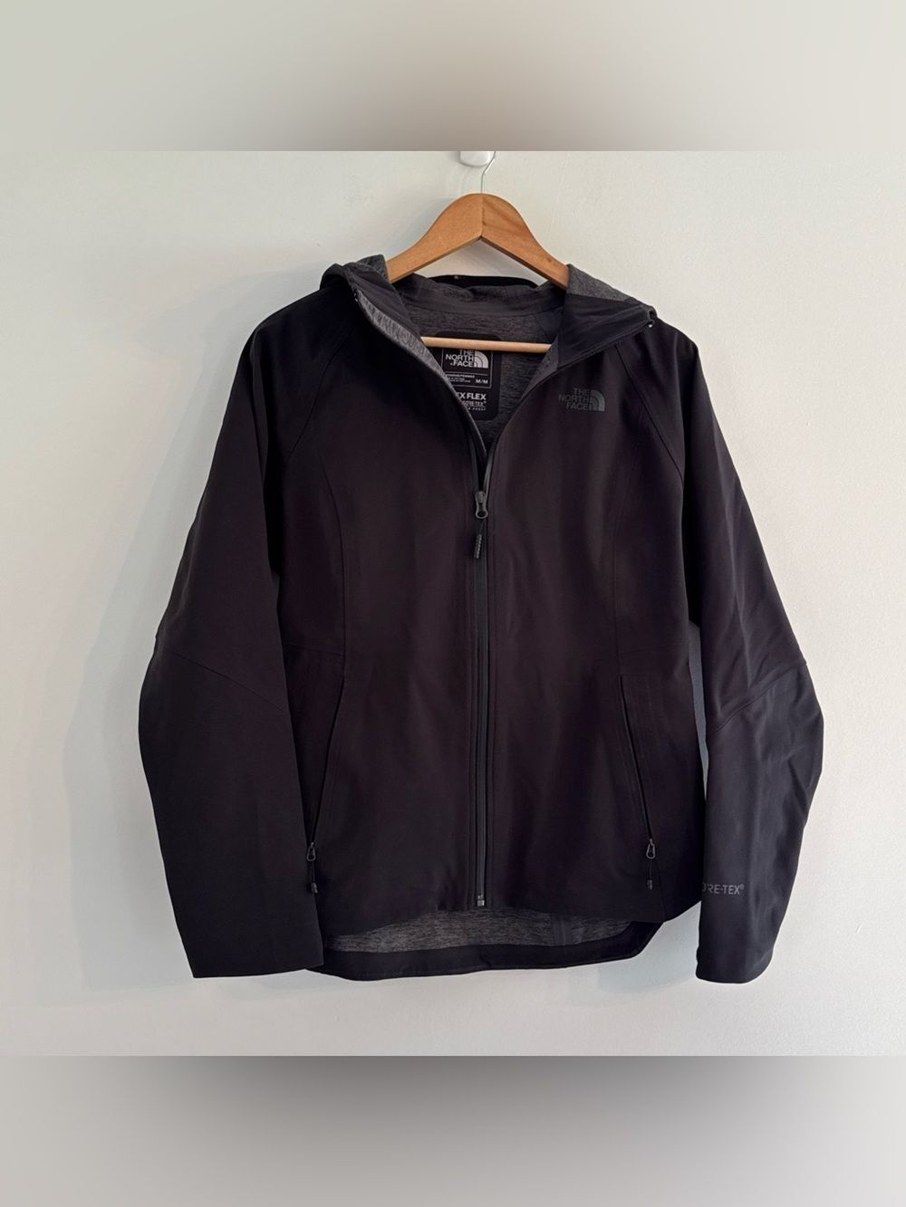 The North Face Apex Flex Jacket Womens Medium Black  Gore-Tex Waterproof
